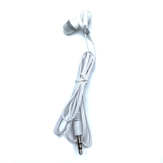 1m Wired In-Ear Earphones without Microphone – 3.5mm Jack, Universal for MP3MP4PhonePC