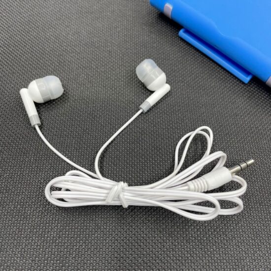 1m Wired In-Ear Earphones without Microphone – 3.5mm Jack, Universal for MP3MP4PhonePC
