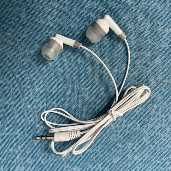 1m Wired In-Ear Earphones without Microphone – 3.5mm Jack, Universal for MP3MP4PhonePC