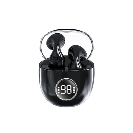 2024 Semi In-Ear Wireless Bluetooth Sports Earbuds with Passive Noise Cancelling