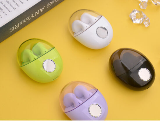 2024 Semi In-Ear Wireless Bluetooth Sports Earbuds with Passive Noise Cancelling