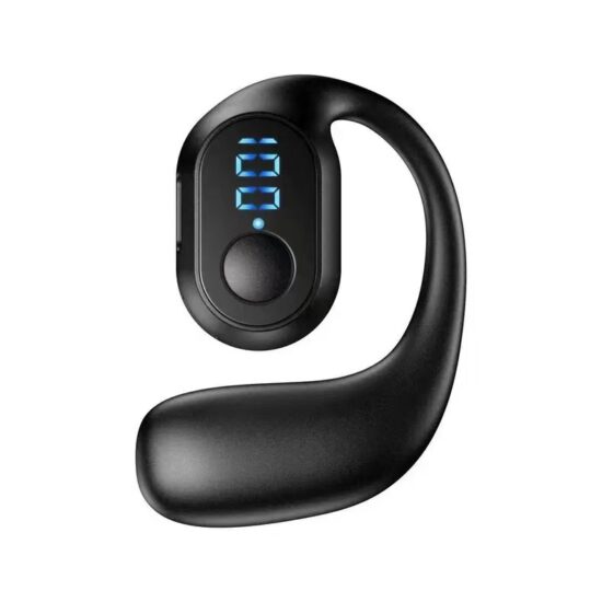 2025 Wireless Bone Conduction Bluetooth Headphones with Hook and Digital Display