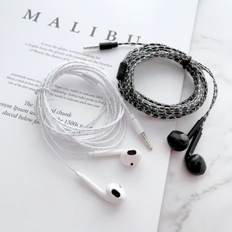 Long Cable In-Ear Wired Monitor Earphones for Live Streaming and Gaming – 2M/3M Cable