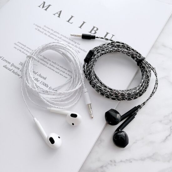 Long Cable In-Ear Wired Monitor Earphones for Live Streaming and Gaming – 2M/3M Cable