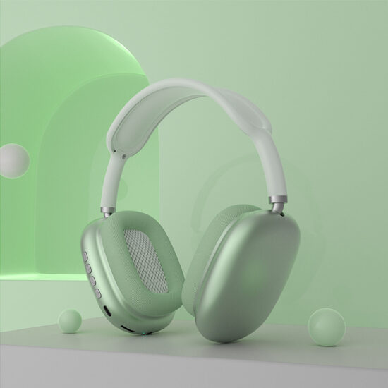895B Wireless Bluetooth Headphones with Digital Display – Gaming, Sports & Mobile Use