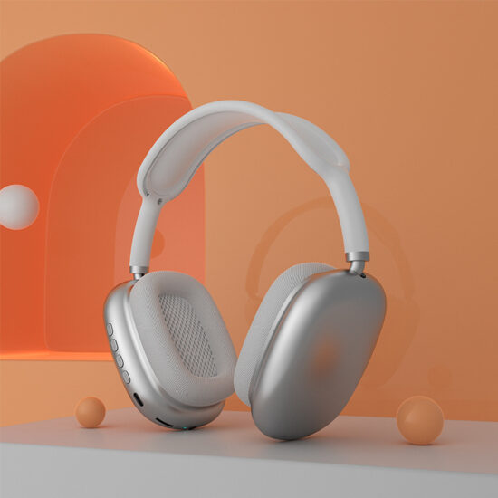895B Wireless Bluetooth Headphones with Digital Display – Gaming, Sports & Mobile Use