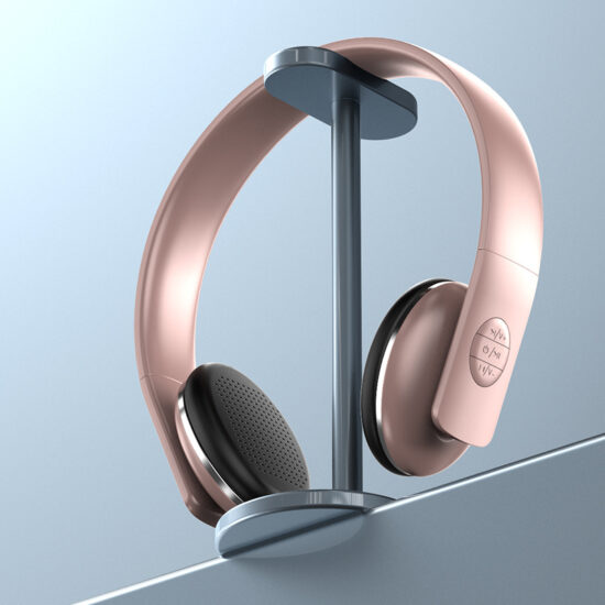 A50-BT retro wireless Bluetooth headphones – compact over-ear headset with vintage design for B2B export