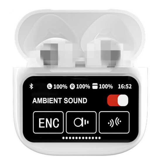 A9PRO Wireless Bluetooth Earbuds with Color Display and E11 Noise Cancellation
