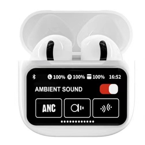 A9Pro Bluetooth Earbuds with Display Screen and Long Battery Life