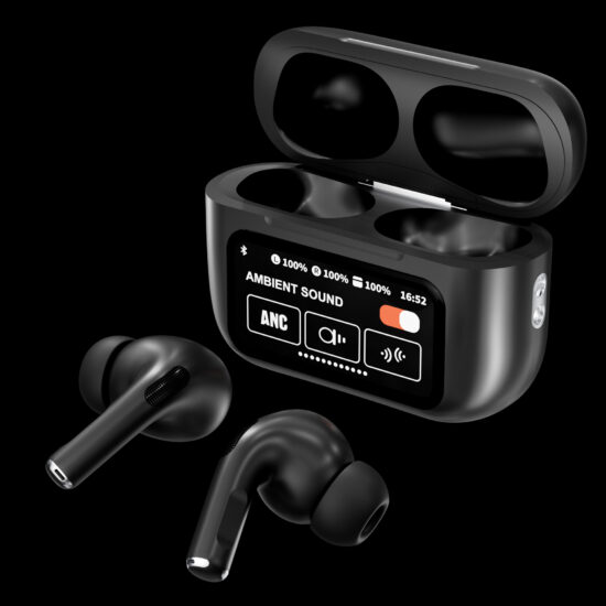 A9Pro Bluetooth Earbuds with Display Screen and Long Battery Life