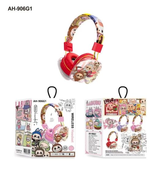 AH-906G1 Cartoon Bluetooth Headphones for Kids and Teens