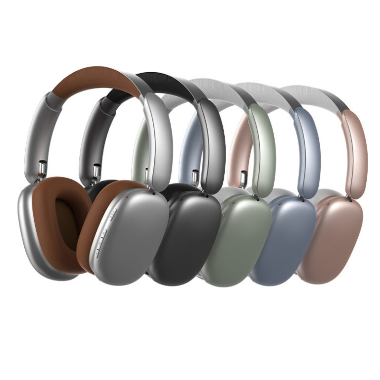 Dual-Feed ANC Wireless Bluetooth Over-Ear Headphones