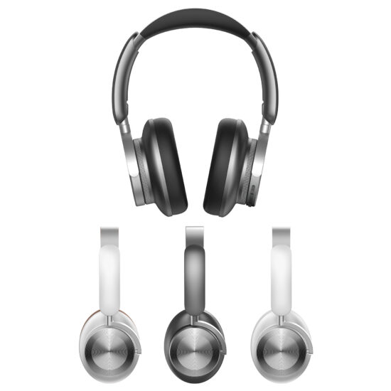 Smart Wireless Over-Ear Bluetooth Headphones – Long Battery Life & Custom Colors
