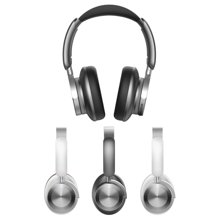 Smart Wireless Over-Ear Bluetooth Headphones – Long Battery Life & Custom Colors