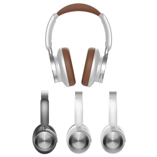 Smart Wireless Over-Ear Bluetooth Headphones – Long Battery Life & Custom Colors