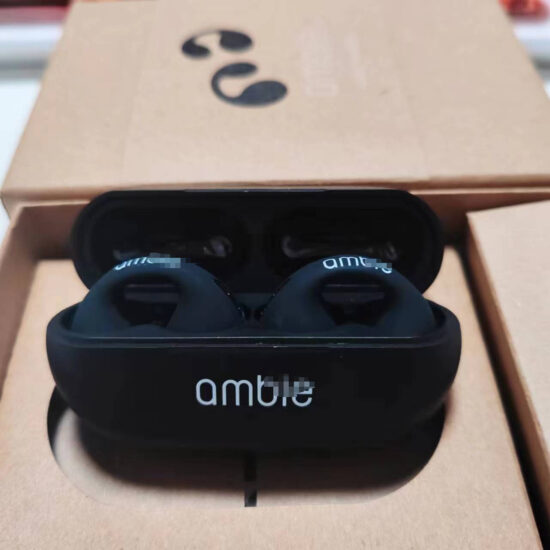 Ambie-style clip-on open-ear Bluetooth bone conduction earphones