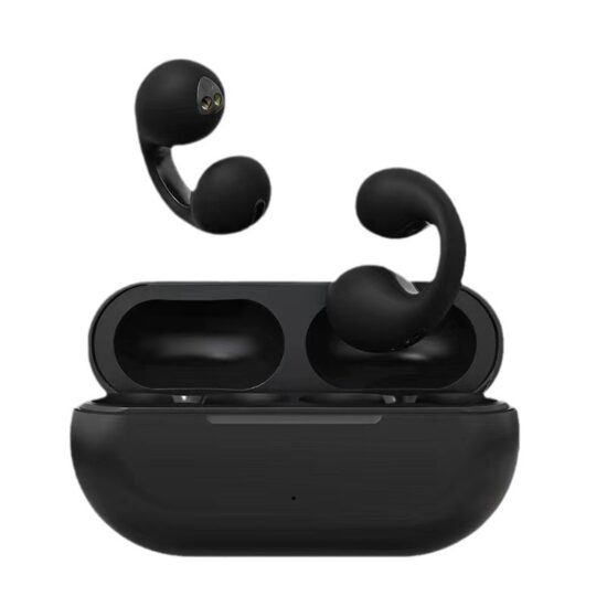 Ambie-style clip-on open-ear Bluetooth bone conduction earphones