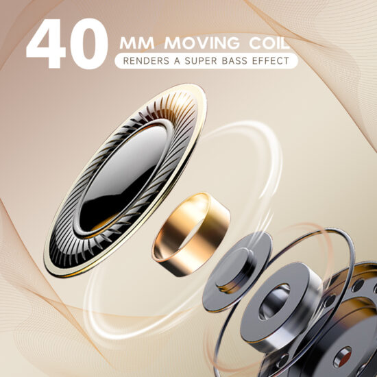B35s Wireless Bluetooth Over-Ear Headphones with Stereo Sound