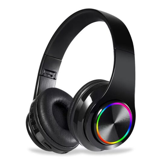 B39 Wireless Bluetooth LED Headphones for Gaming & Music