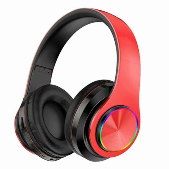 B39 Bluetooth Gaming Headphones with RGB Light, TF Card, and Mic for Phone and PC