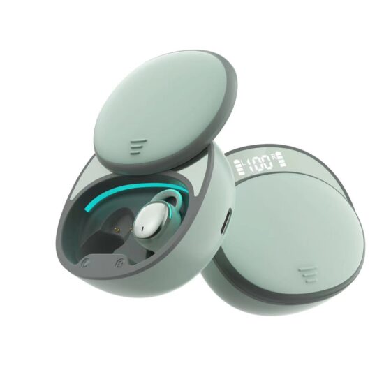  Bean-Shaped Wireless Sleep Bluetooth Earbuds for Music and Calls