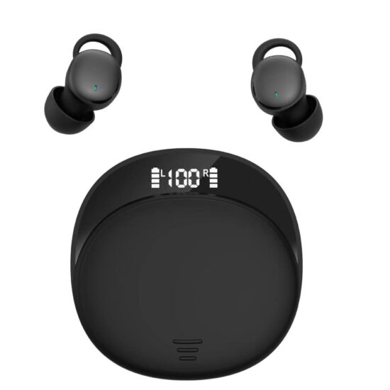  Bean-Shaped Wireless Sleep Bluetooth Earbuds for Music and Calls