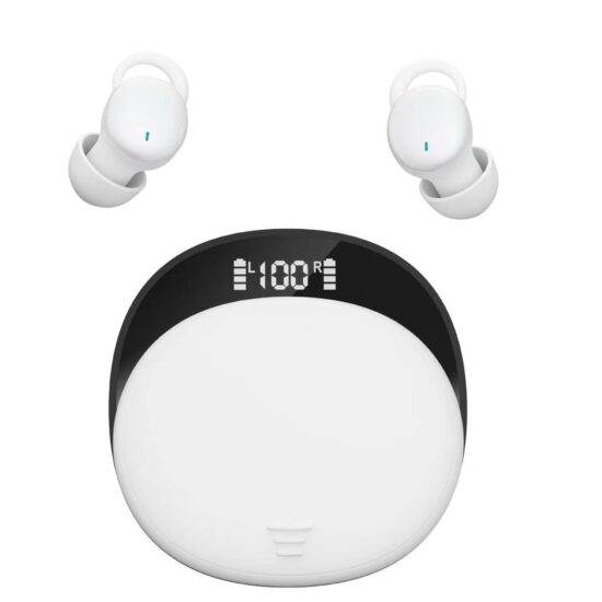  Bean-Shaped Wireless Sleep Bluetooth Earbuds for Music and Calls