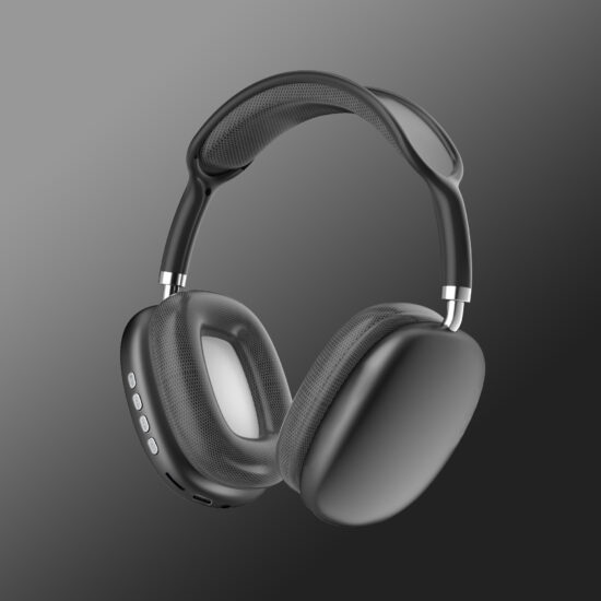 P9 Pro Max Foldable Bluetooth Headphones with Deep Bass