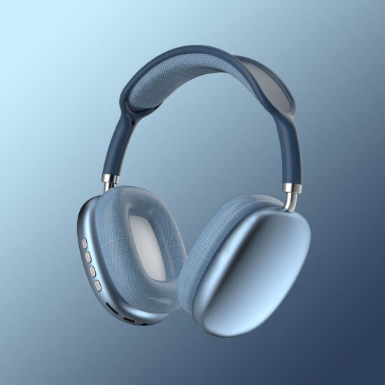 P9 Pro Max Foldable Bluetooth Headphones with Deep Bass