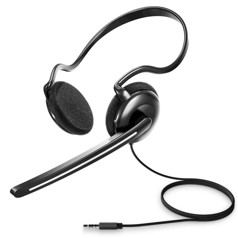 Factory Direct Lightweight Rear-Hook Type-C USB Wired Headset with Microphone for Computer Call Center, Gaming, and Conference Use
