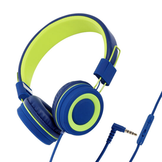  Colorful Wired Kids Headphones for Online Learning and School Use