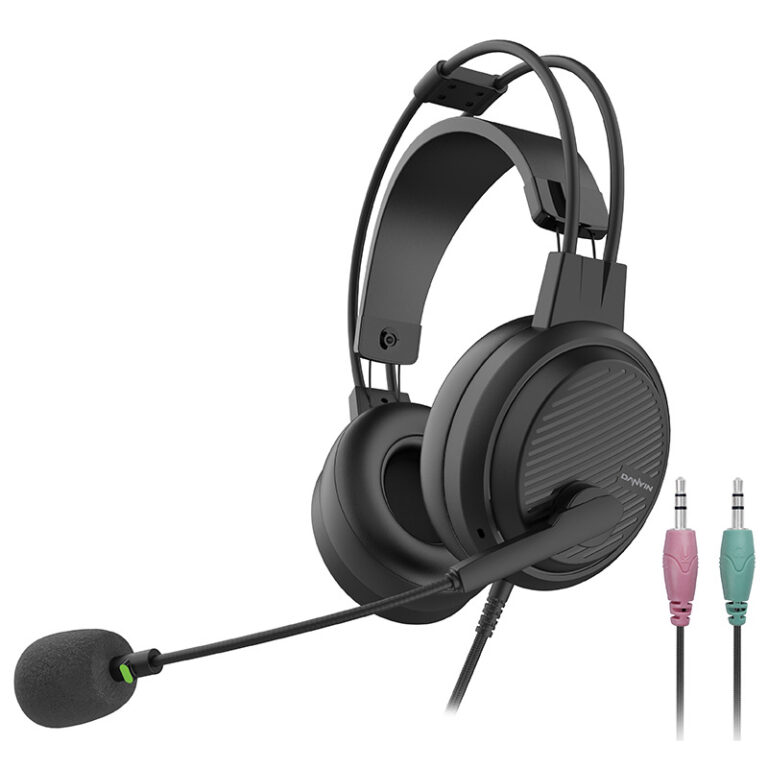D5000 USB Wired Exam Headset with Microphone