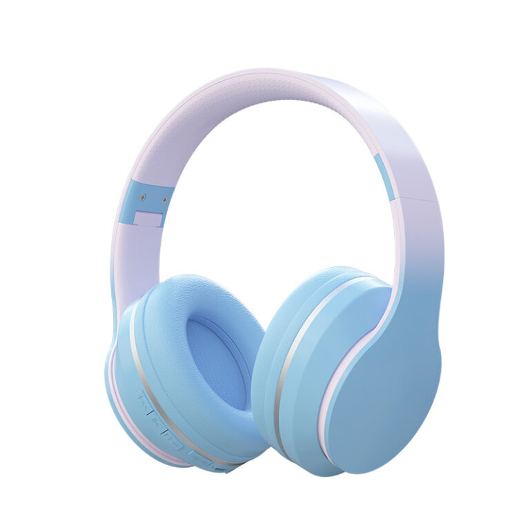 DR56 Gradient Wireless Bluetooth Kids Over-Ear Gaming Headphones