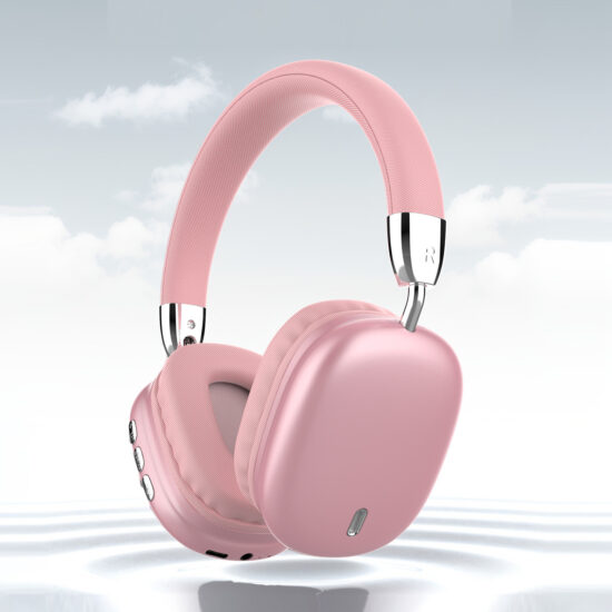 B36 Foldable Wireless Bluetooth Headphones with Metallic HiFi Sound