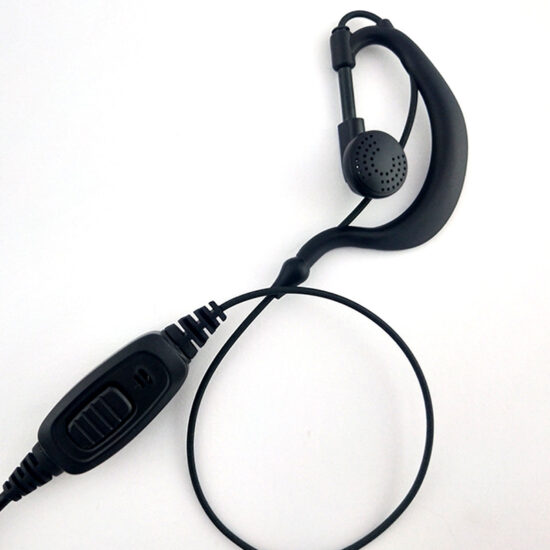 K-Type Walkie Talkie Earpiece with Microphone and Ear-Hook