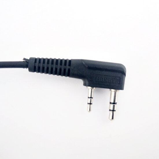 K-Type Walkie Talkie Earpiece with Microphone and Ear-Hook