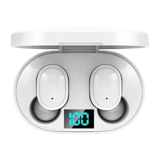E6S Macaron In-Ear Wireless Bluetooth Earphones with LED Battery Display