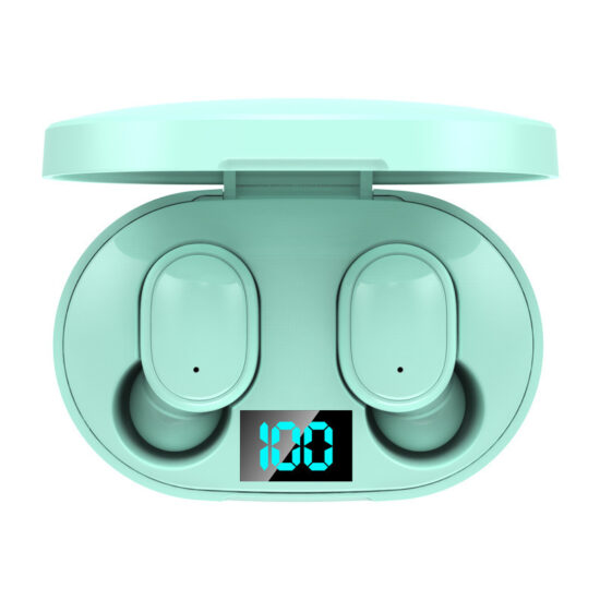 E6S Macaron In-Ear Wireless Bluetooth Earphones with LED Battery Display