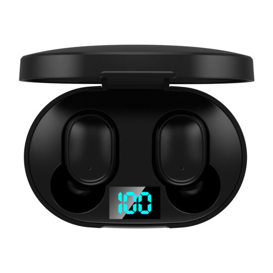 E6S Macaron In-Ear Wireless Bluetooth Earphones with LED Battery Display