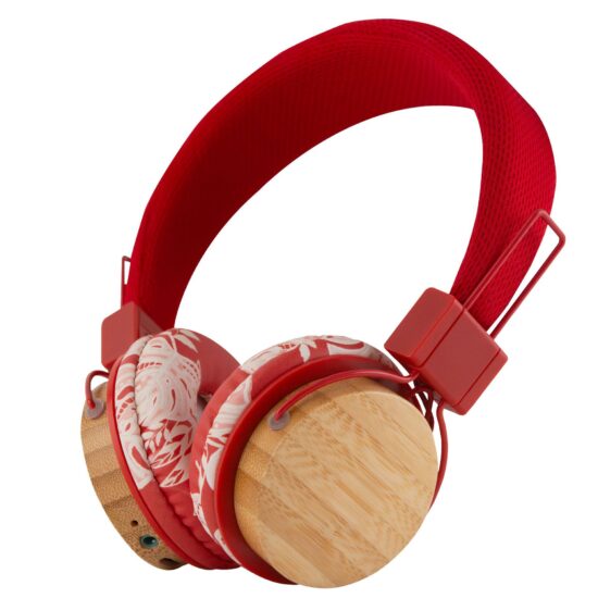  Foldable bamboo Bluetooth headphones with eco-friendly design from Shenzhen factory