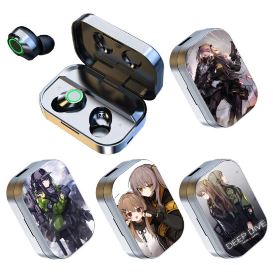 Girls' Frontline Griffin & Ironblood 404 AR Squad Wireless Bluetooth In-Ear Earbuds