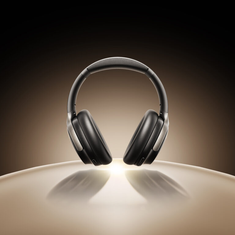 H-V20 ANC wireless over-ear Bluetooth headphones with long battery life and gaming features