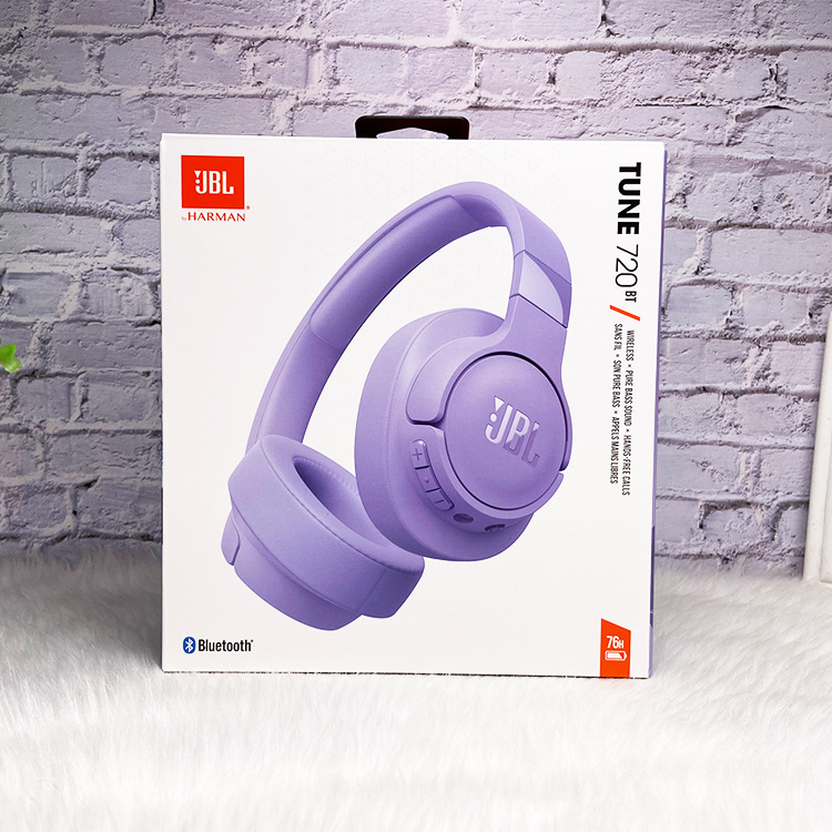 JBL TUNE 720BT Bluetooth Wireless Headphones with Microphone