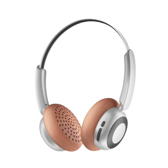 KQM-02 retro Bluetooth over-ear headphones – vintage wireless headset for export and OEM