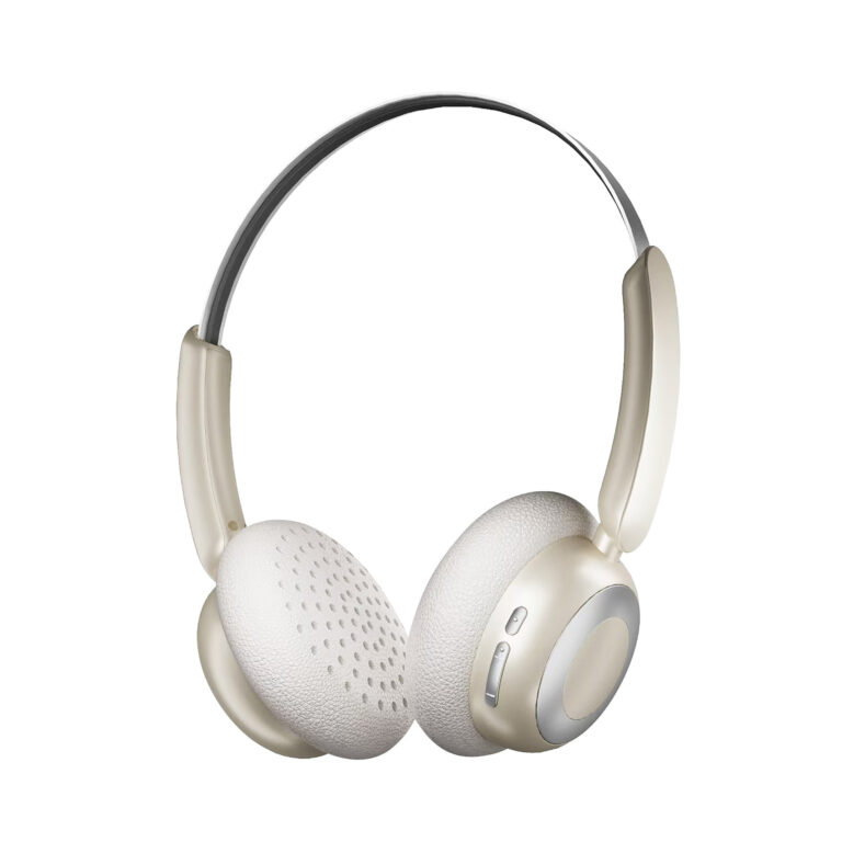 KQM-02 retro Bluetooth over-ear headphones – vintage wireless headset for export and OEM