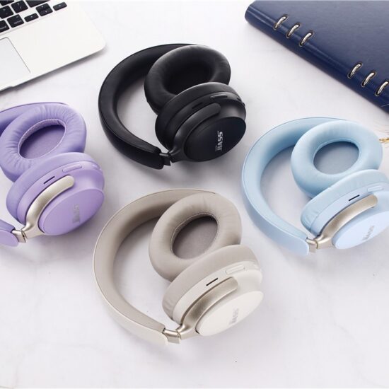 LHG-1 Bluetooth Over-Ear Headphones with Stereo Sound and Long Battery Life