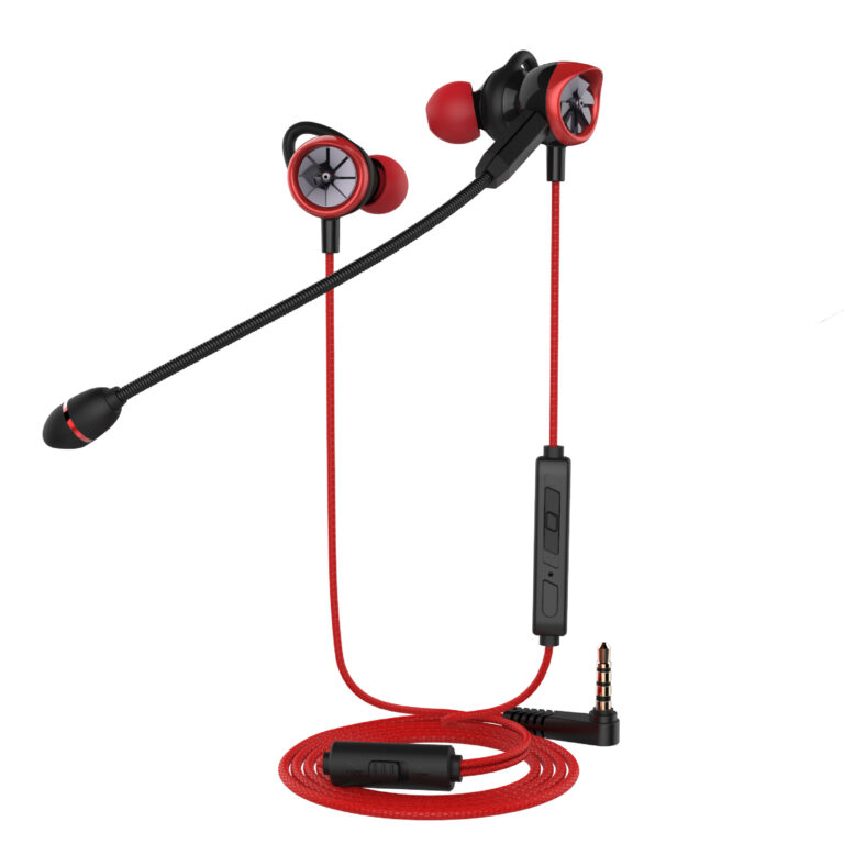 Langston G200 Wired Gaming Headset with Dual Mics for FPS Sound Positioning
