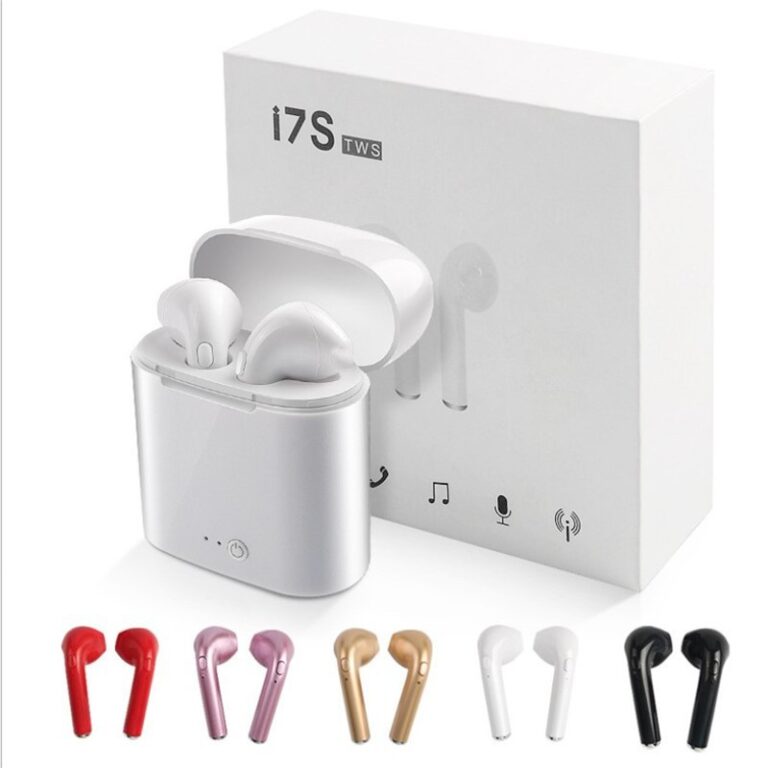 i7s Wireless Bluetooth Earbuds i9s/i12 TWS Stereo 5.0 Dual Ear Sport Earphones with Charging Case