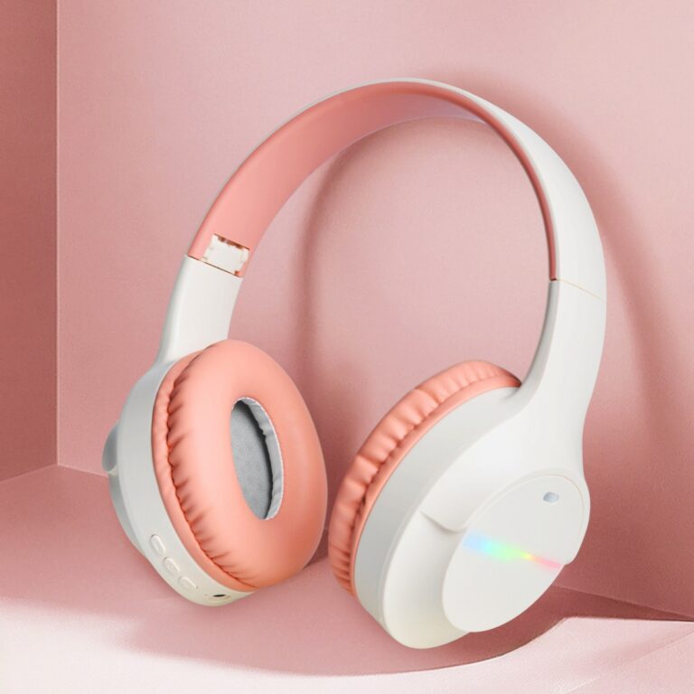 M9 Wireless LED Bluetooth Headphones – Over-Ear DJ & Gaming Headset