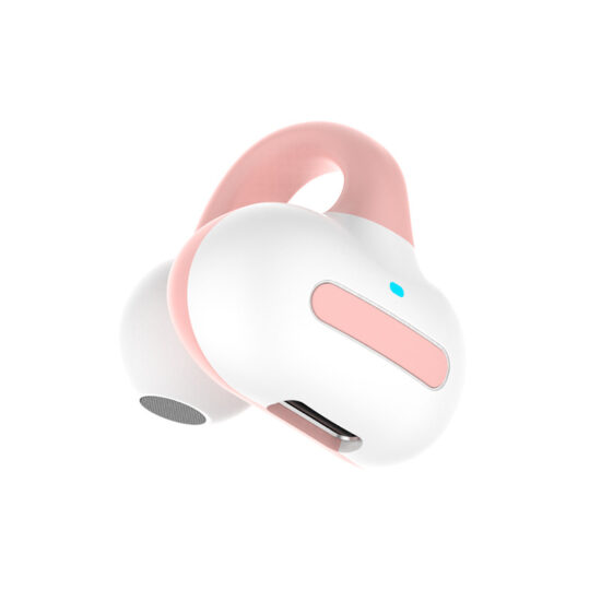 MS8 Bluetooth Earphone with Open-Ear Clip Design and Charging Case